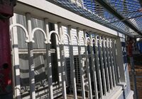 ベランダ手摺　施工後