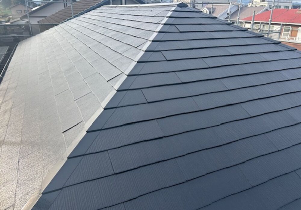 屋根施工後